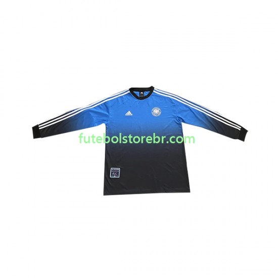 Camisa Goleiro Alemanha Retrô I 2002 manga longa pro Masculina