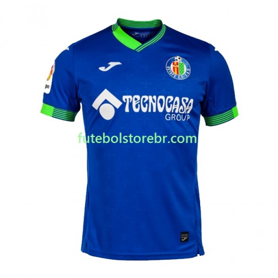 Camisa Getafe CF I 2022-2023 manga curta pro Masculina