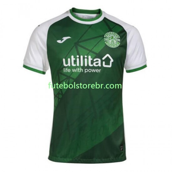 Camisa Hibernian I 2022-2023 manga curta pro Masculina