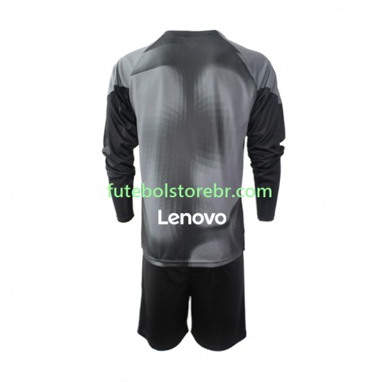 Camisa Goleiro Internazionale I 2022-2023 manga longa pro Juvenil