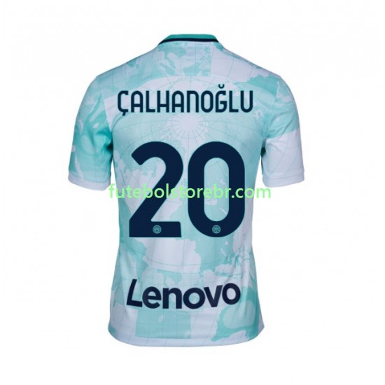 Camisa Internazionale Hakan Calhanoglu 20 II 2022-2023 manga curta pro Masculina