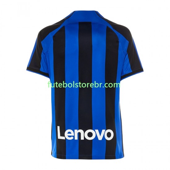 Camisa Internazionale I 2022-2023 manga curta pro Masculina