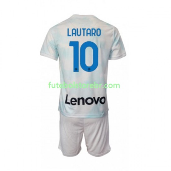 Camisa Internazionale Lautaro Martinez 10 II 2022-2023 manga curta pro Juvenil