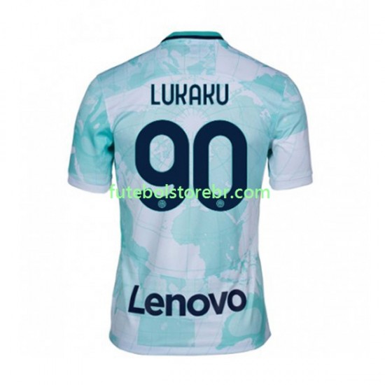 Camisa Internazionale Romelu Lukaku 90 II 2022-2023 manga curta pro Masculina