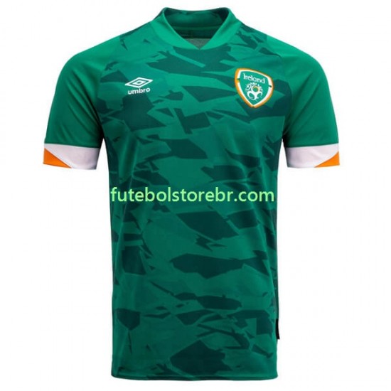 Camisa Irlanda I 2022 manga curta pro Masculina