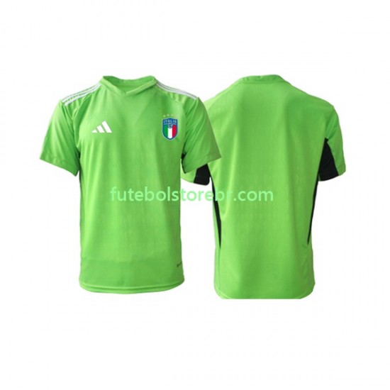 Camisa Goleiro Itália I 2023 manga curta pro Masculina