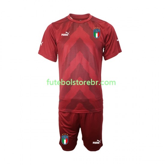 Camisa Goleiro Itália II 2022-2023 manga curta pro Juvenil