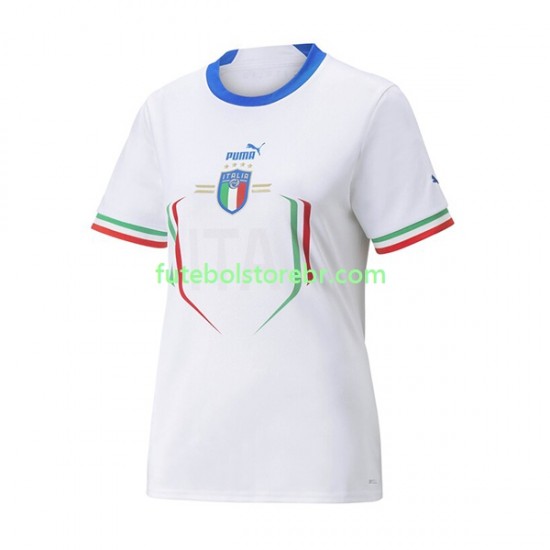 Camisa Itália II 2022-2023 manga curta pro Feminino