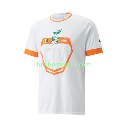 Camisa Costa do Marfim II 2022 manga curta pro Masculina