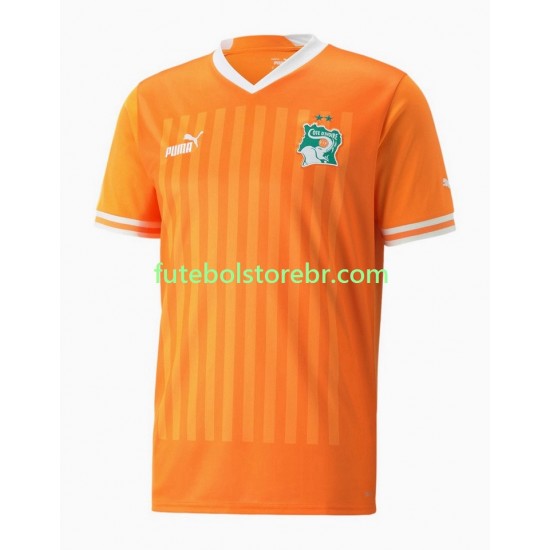 Camisa Costa do Marfim I 2022 manga curta pro Masculina