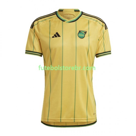 Camisa Jamaica I 2023 manga curta pro Masculina