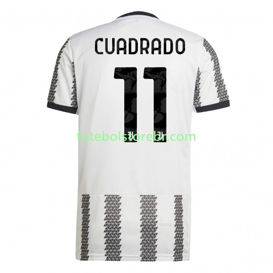 Camisa Juventus Cuadrado 11 I 2022-2023 manga curta pro Masculina