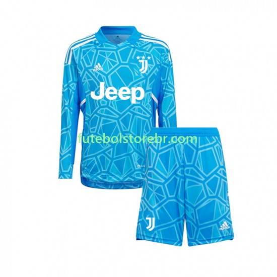 Camisa Goleiro Juventus III 2022-2023 manga longa pro Juvenil