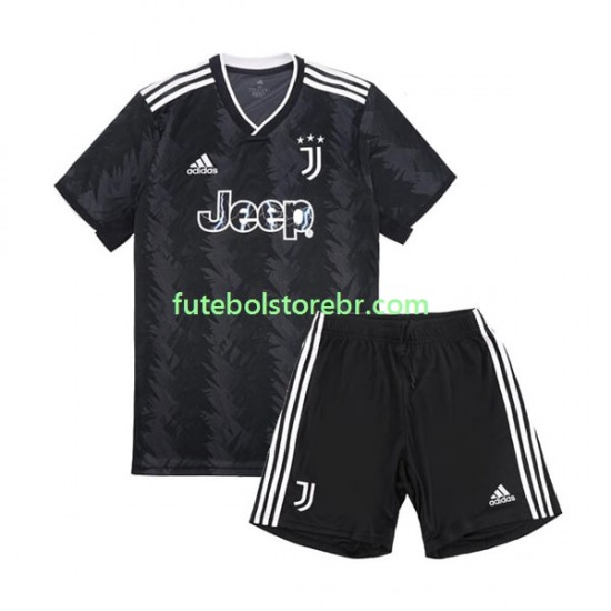 Camisa Juventus II 2022-2023 manga curta pro Juvenil