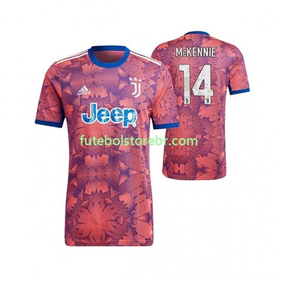 Camisa Juventus Weston McKennie 14 III 2022-2023 manga curta pro Masculina