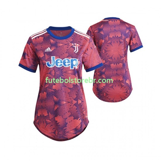 Camisa Juventus III 2022-2023 manga curta pro Feminino