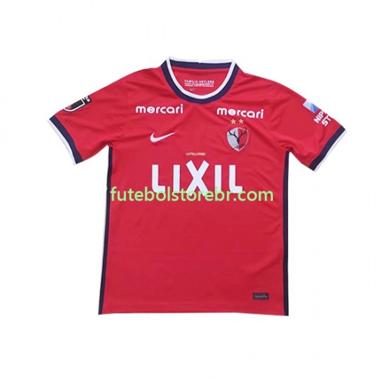 Camisa Kashima Antlers I 2022-2023 manga curta pro Masculina