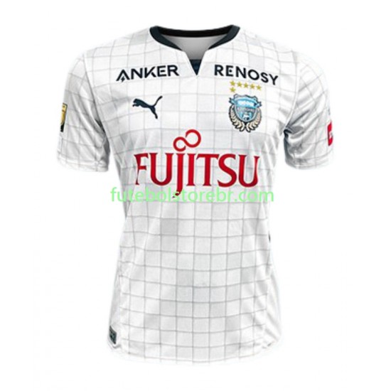 Camisa Kawasaki Frontale II 2022 manga curta pro Masculina