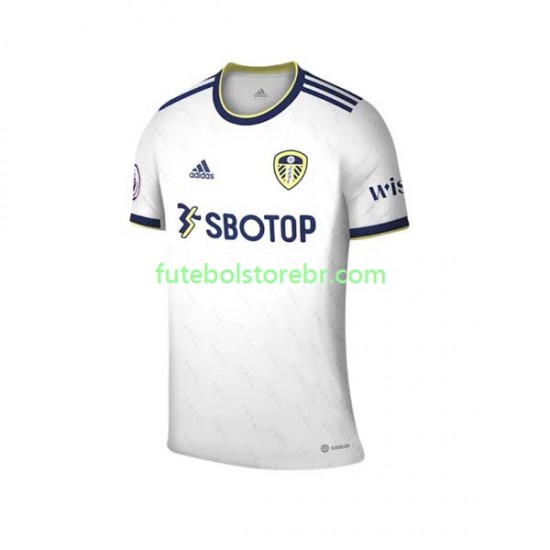 Camisa Leeds United I 2022-2023 manga curta pro Masculina