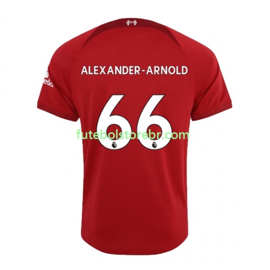 Camisa Liverpool Alexander-Arnold 66 I 2022-2023 manga curta pro Masculina