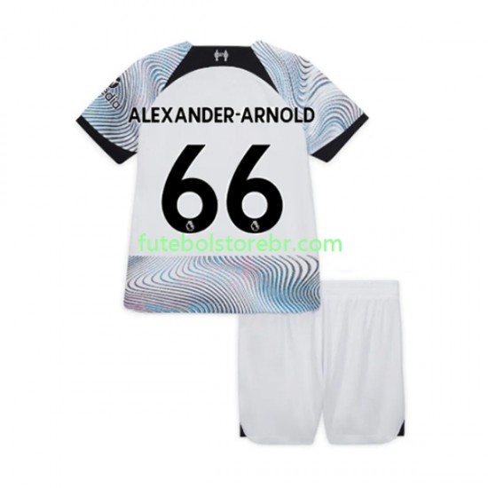 Camisa Liverpool Alexander-Arnold 66 II 2022-2023 manga curta pro Juvenil