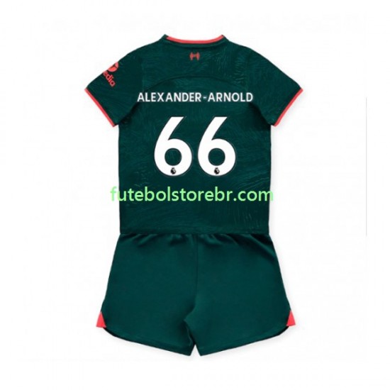 Camisa Liverpool Alexander-Arnold 66 III 2022-2023 manga curta pro Juvenil