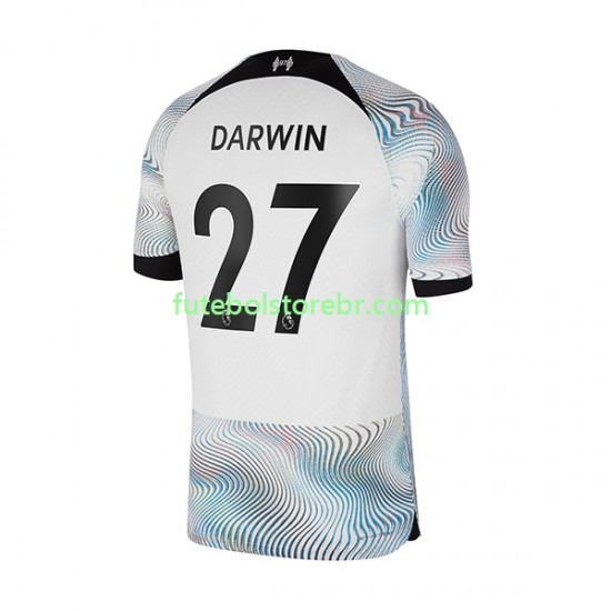 Camisa Liverpool Darwin 27 II 2022-2023 manga curta pro Masculina