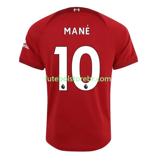 Camisa Liverpool Mane 10 I 2022-2023 manga curta pro Masculina