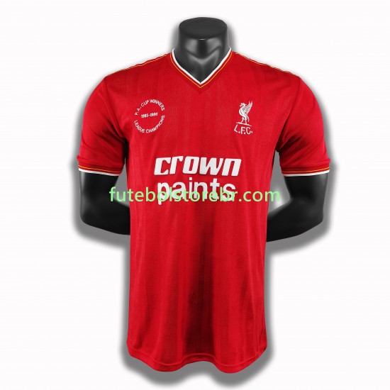 Camisa Liverpool 1985-1986 Retrô I manga curta pro Masculina