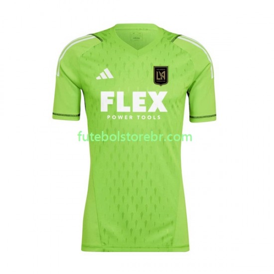 Camisa Goleiro Los Angeles FC I 2023 manga curta pro Masculina