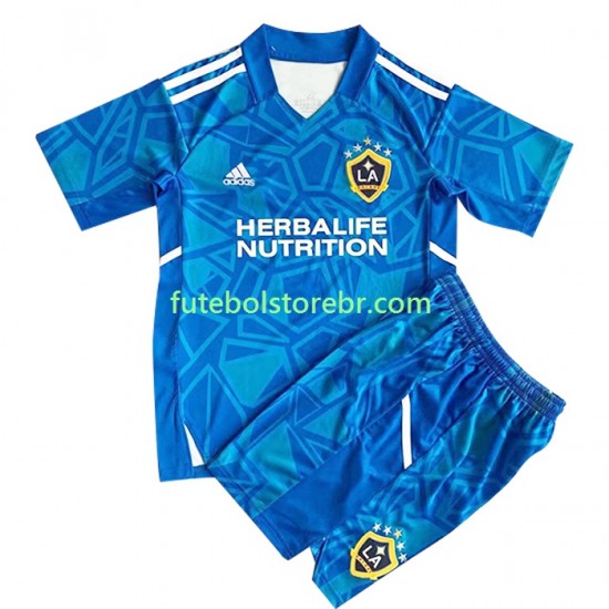 Camisa Goleiro Los Angeles Galaxy II 2022-2023 manga curta pro Juvenil