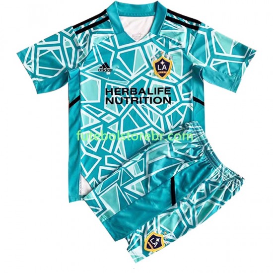 Camisa Goleiro Los Angeles Galaxy I 2022-2023 manga curta pro Juvenil