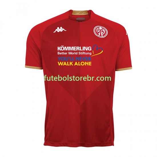 Camisa Mainz 05 I 2022-2023 manga curta pro Masculina