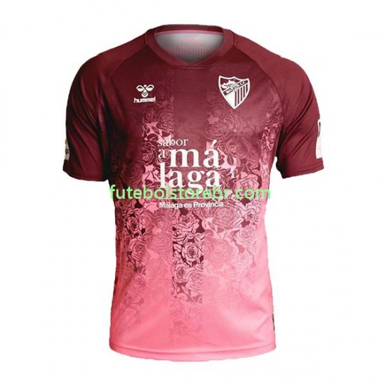 Camisa Malaga CF II 2022-2023 manga curta pro Masculina