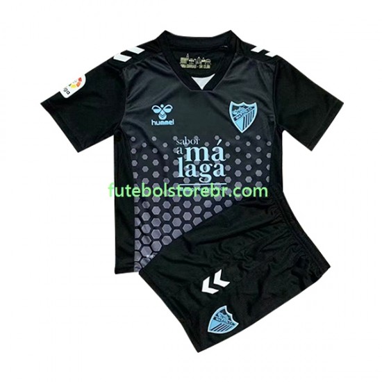 Camisa Malaga CF III 2022-2023 manga curta pro Juvenil