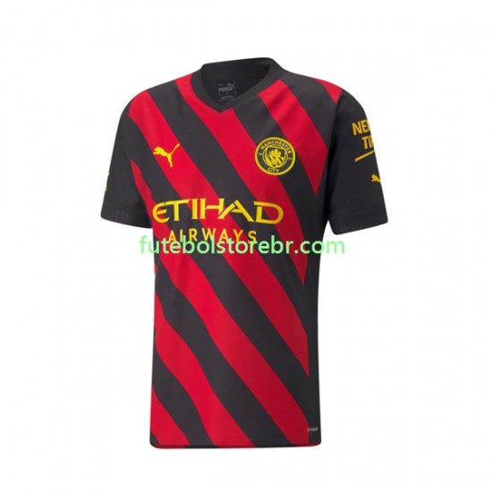 Camisa Manchester City II 2022-2023 manga curta pro Masculina