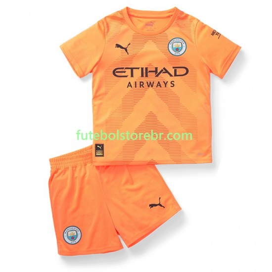 Camisa Goleiro Manchester City III 2022-2023 manga curta pro Juvenil