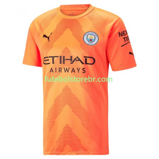 Camisa Goleiro Manchester City III 2022-2023 manga curta pro Masculina