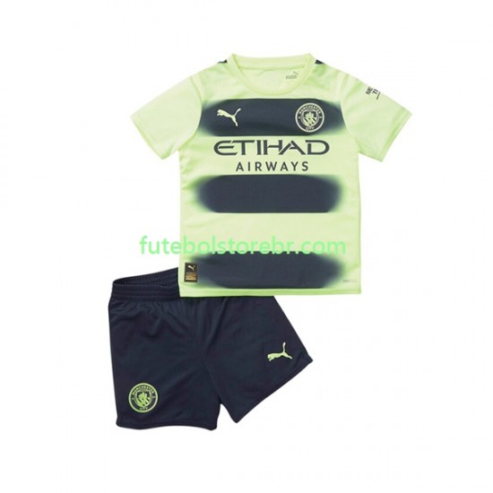 Camisa Manchester City III 2022-2023 manga curta pro Juvenil