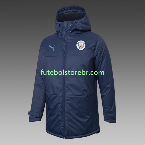 Manchester City Azul All-Weather Casaco de Treino pro Masculina