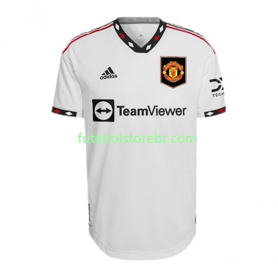 Camisa Manchester United (2) II 2022-2023 manga curta pro Masculina