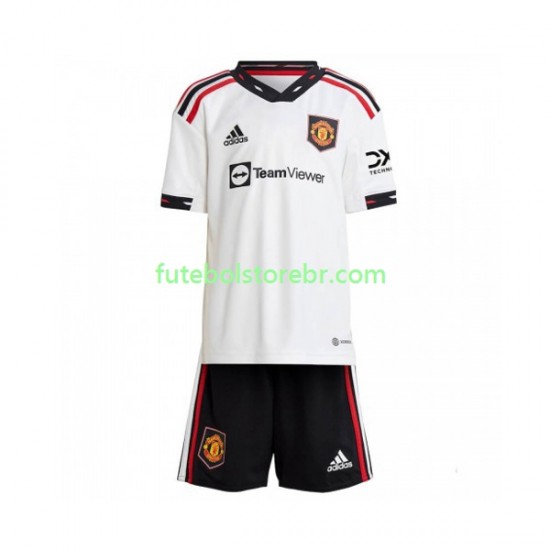 Camisa Manchester United II 2022-2023 manga curta pro Juvenil