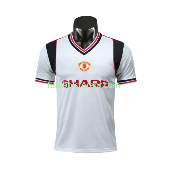 Camisa Manchester United 1985 Retrô II manga curta pro Masculina