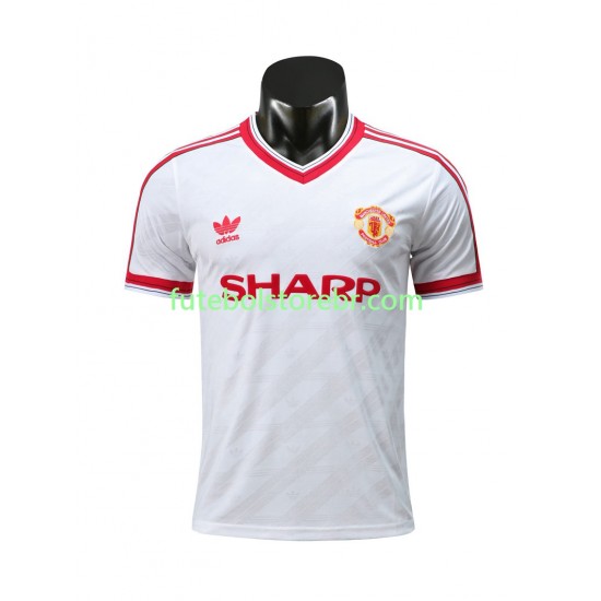 Camisa Manchester United 1986 Retrô II manga curta pro Masculina