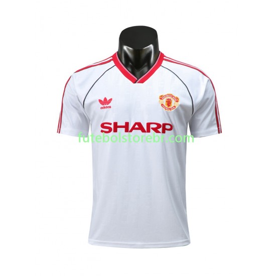 Camisa Manchester United 1988 Retrô II manga curta pro Masculina