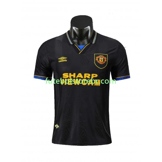 Camisa Manchester United Retrô II 1994 manga curta pro Masculina