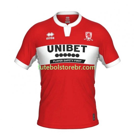 Camisa Middlesbrough I 2022-2023 manga curta pro Masculina