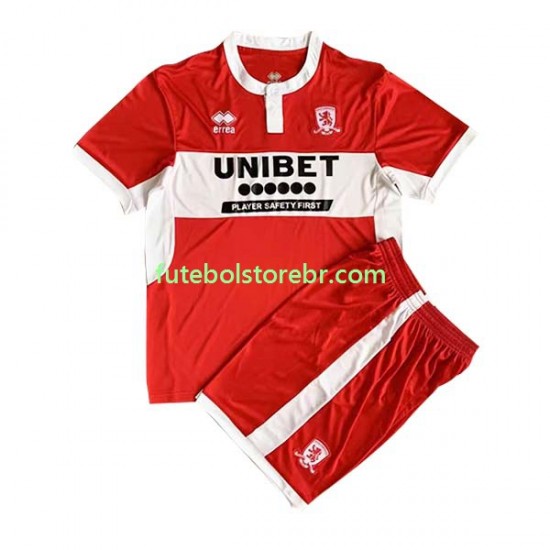 Camisa Middlesbrough I 2022-2023 manga curta pro Juvenil