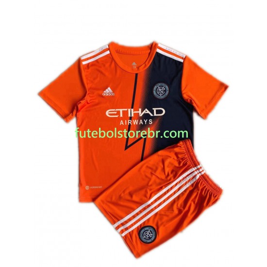 Camisa New York City II 2022-2023 manga curta pro Juvenil