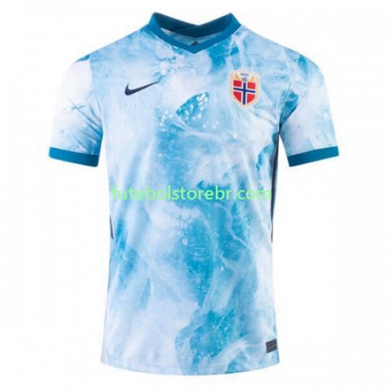 Camisa Noruega 2020-2021 II manga curta pro Masculina